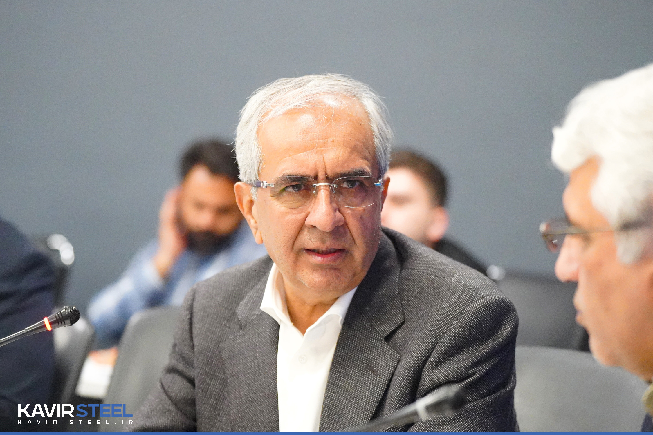 بازدید رئیس سازمان منابع طبیعی و آبخیزداری کشور از فولاد کویر