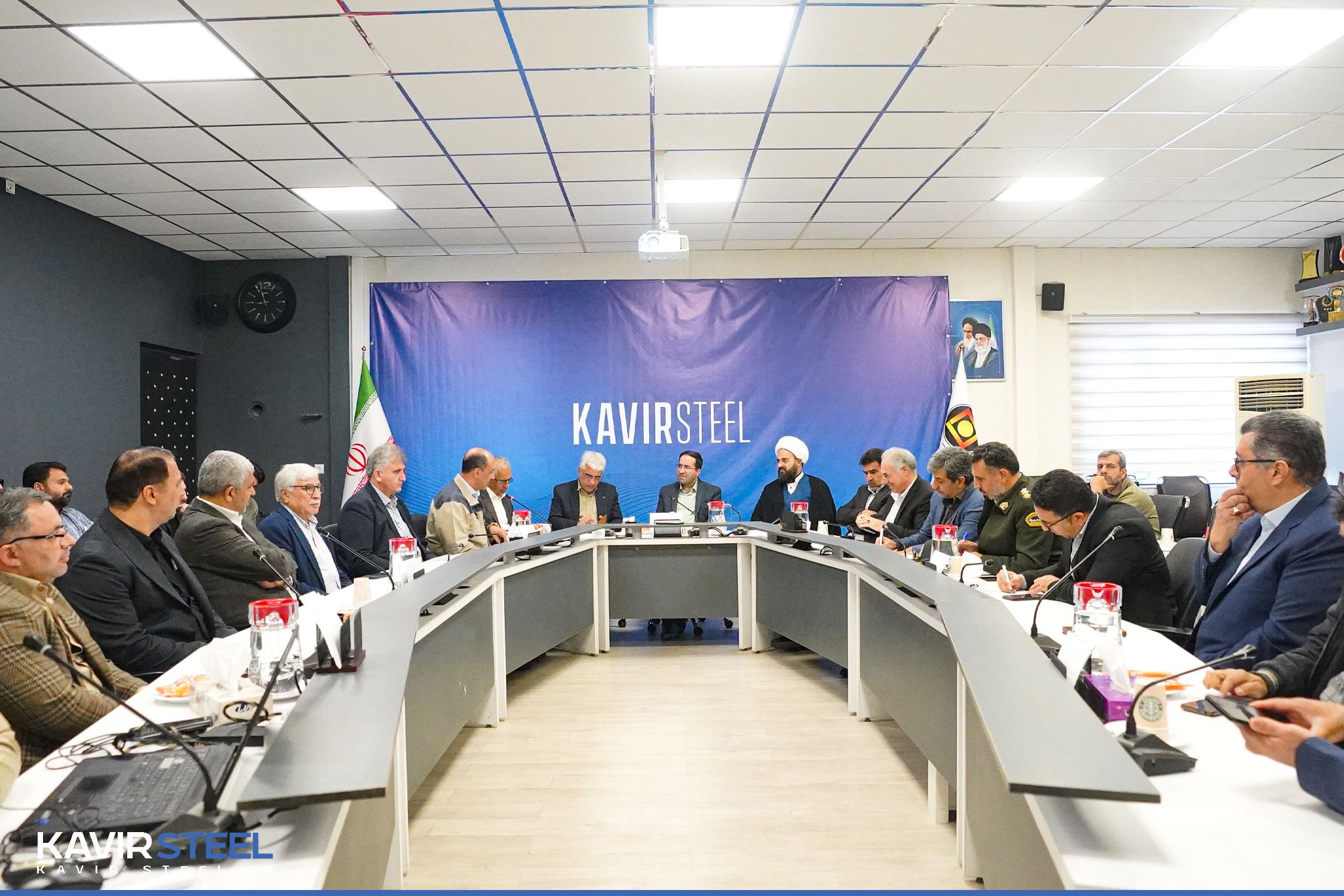 بازدید رئیس سازمان منابع طبیعی و آبخیزداری کشور از فولاد کویر