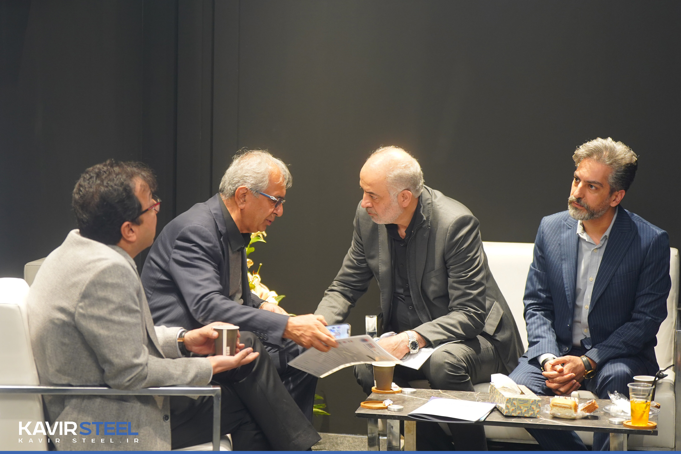 غرفه فولاد کویر در آخرین روز از بیست و دومین نمایشگاه متافو تهران