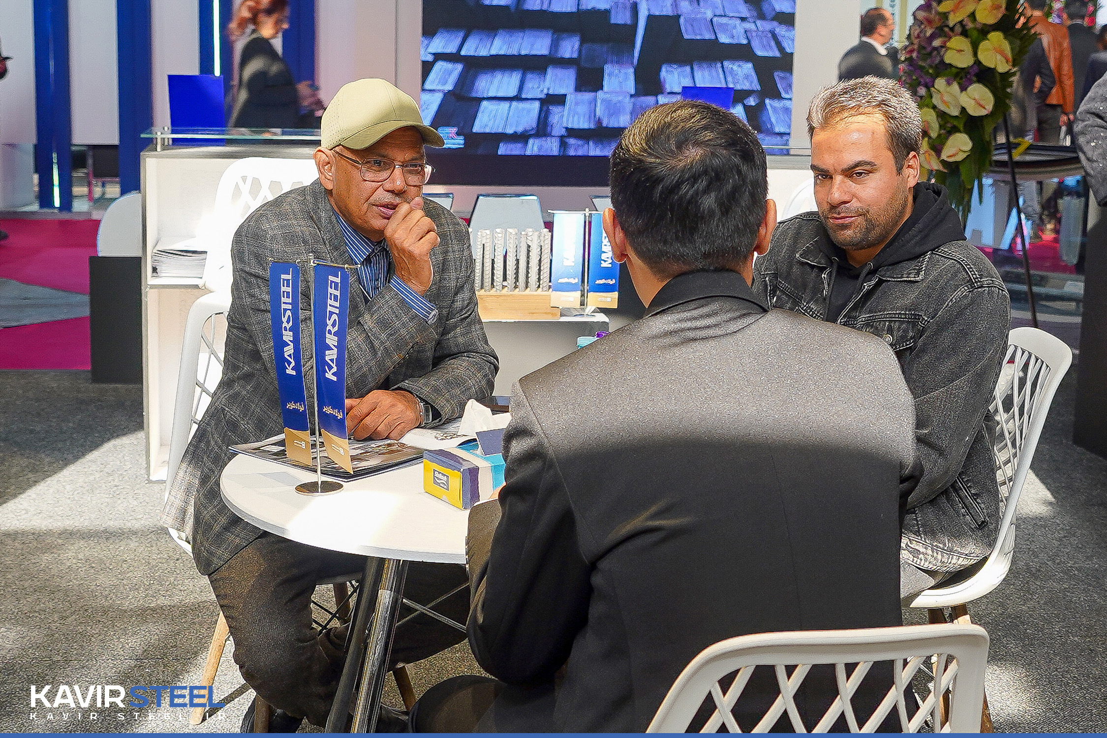 غرفه فولاد کویر در سومین روز از بیست و دومین نمایشگاه متافو تهران