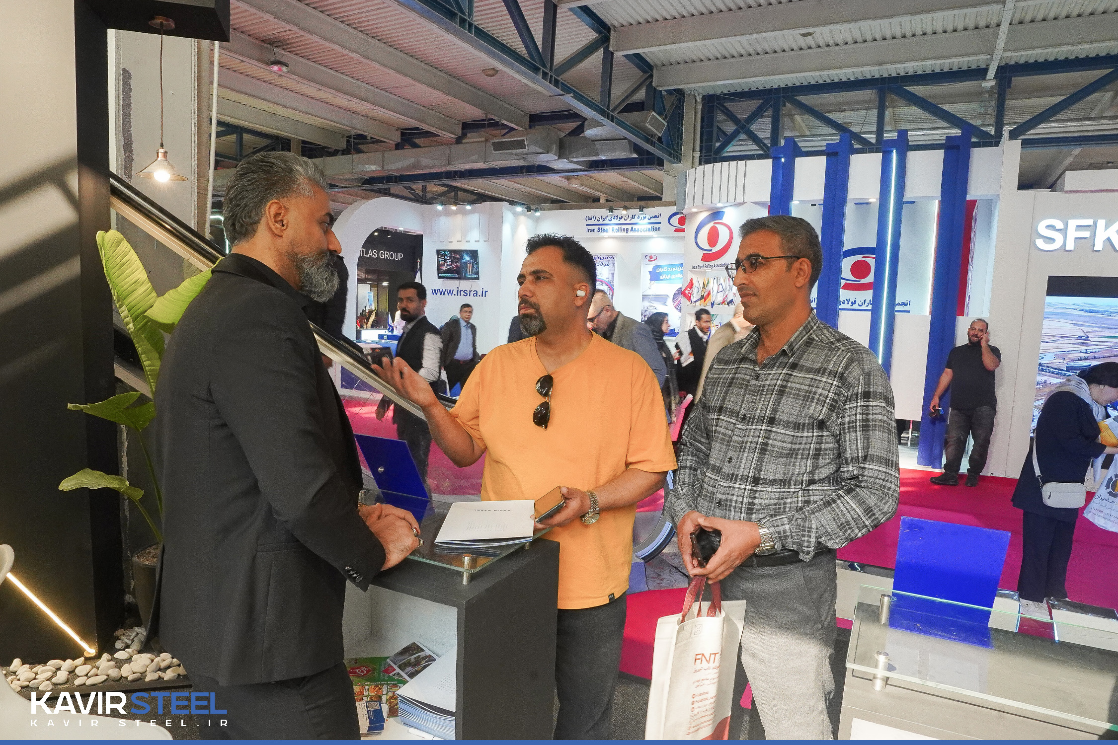 آغاز به کار نمایشگاه متافو/ فولادکویر در بیست و دومین نمایشگاه فولاد و متالورژی تهران