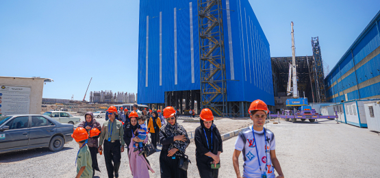 سی‌ونهمین برنامه بازدید خانواده کارکنان از فولاد کویر