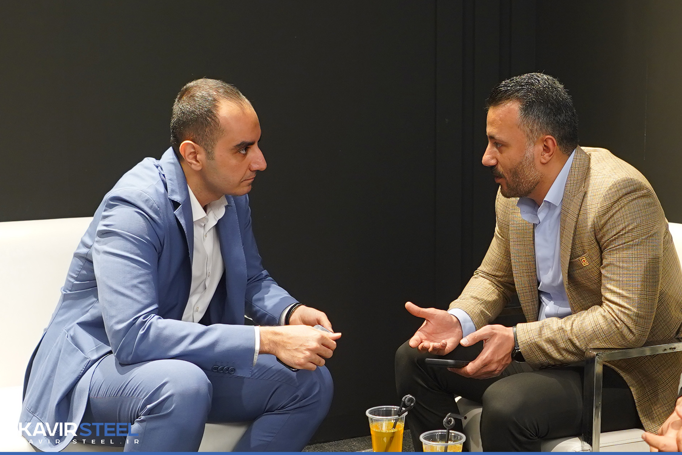 غرفه فولاد کویر در آخرین روز از بیست و دومین نمایشگاه متافو تهران