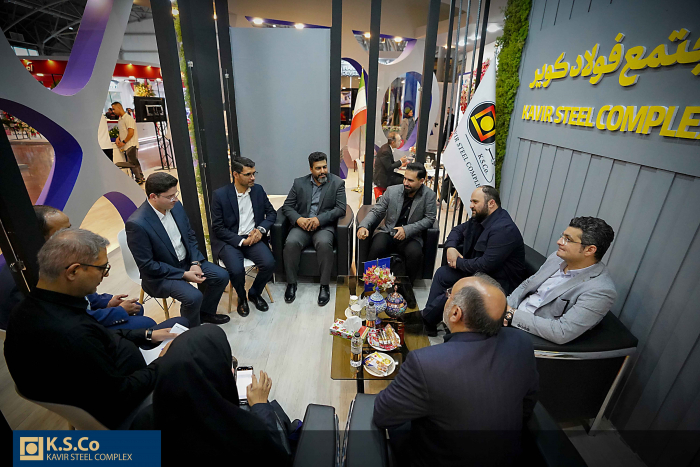 غرفه فولاد کویر در پانزدهمین نمایشگاه بین المللی متالورژی، فولاد، ریخته گری، ماشین آلات و صنایع وابسته (متالکس)