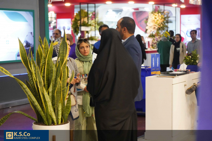 غرفه فولاد کویر در پانزدهمین نمایشگاه بین المللی متالورژی، فولاد، ریخته گری، ماشین آلات و صنایع وابسته (متالکس)