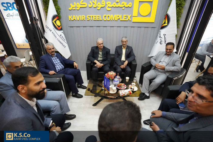 غرفه فولاد کویر در پانزدهمین نمایشگاه بین المللی متالورژی، فولاد، ریخته گری، ماشین آلات و صنایع وابسته (متالکس)