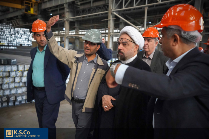 بازدیدجمعی از اعضای هئیت مدیره و مدیران ارشد بانک سپه از فولاد کویر