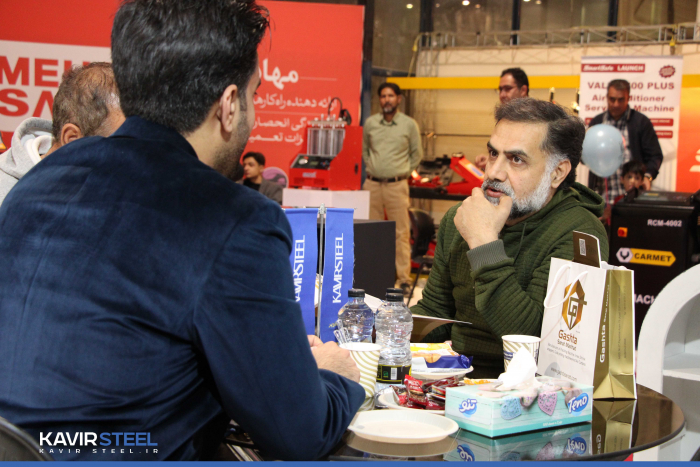 حضور فولاد کویر در بیست و سومین نمایشگاه بین المللی قطعات خودرو و صنایع مشهد