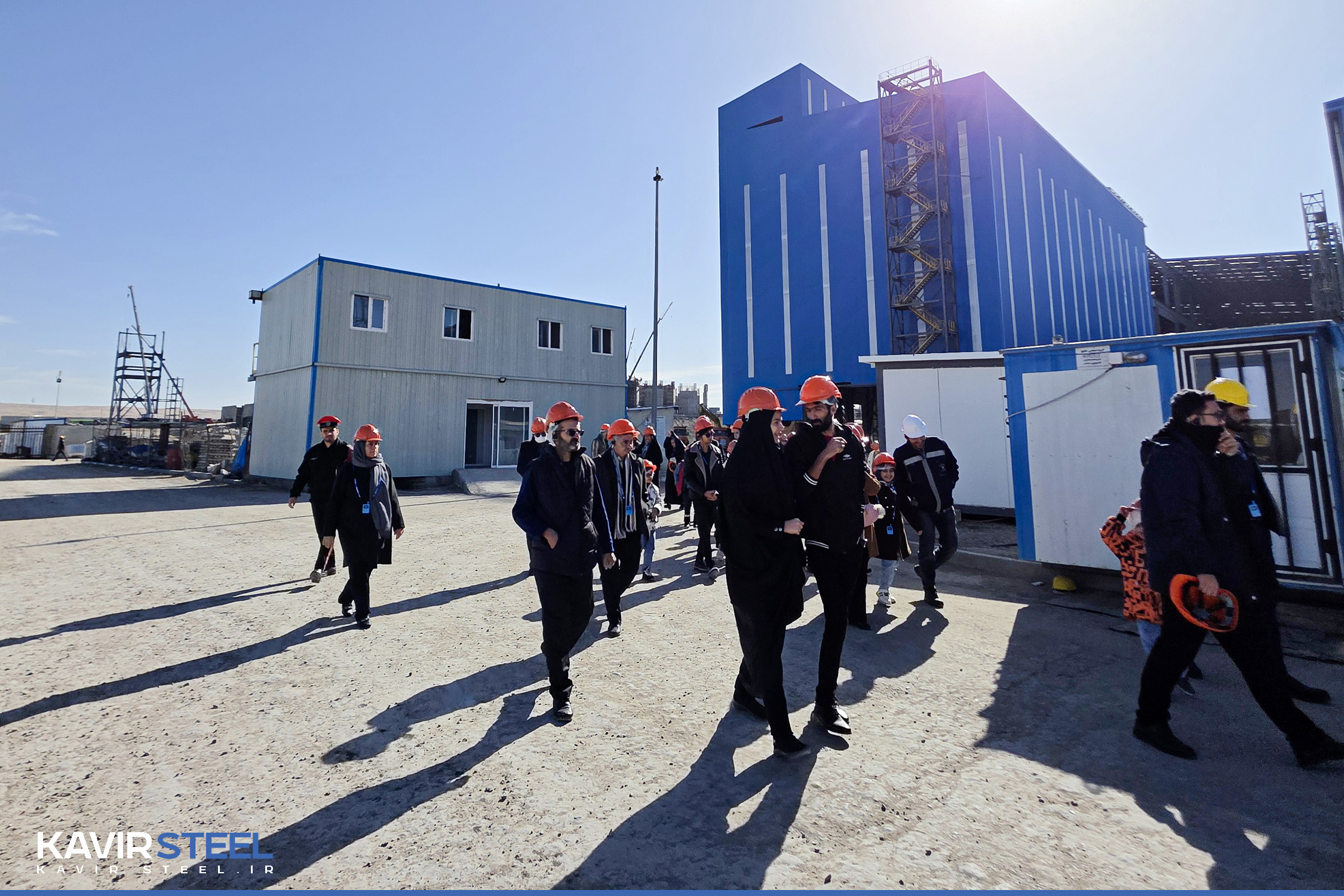 پنجاهمین برنامه بازدید خانواده کارکنان فولاد کویر