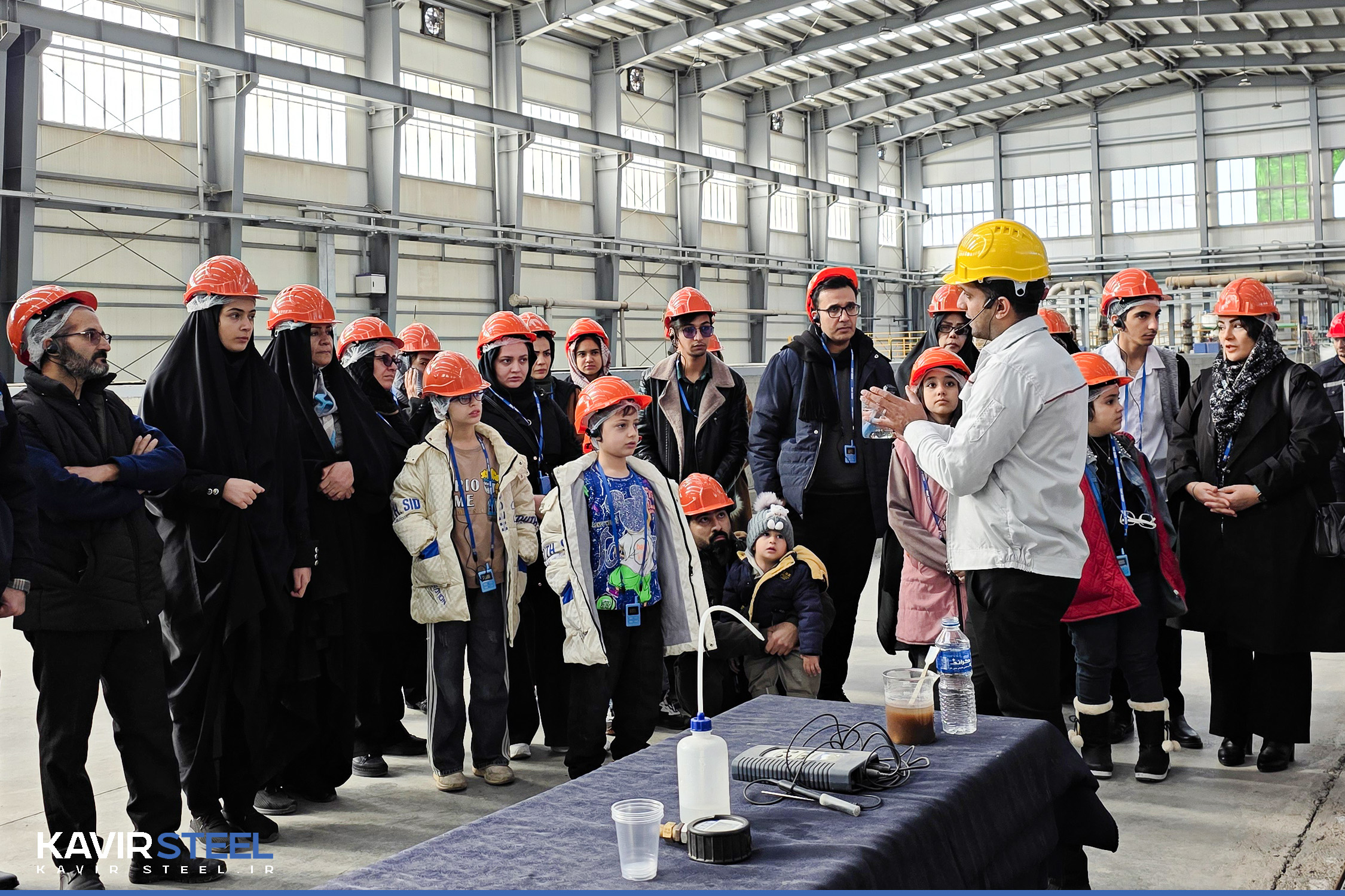 پنجاه‌امین برنامه بازدید خانواده کارکنان فولاد کویر