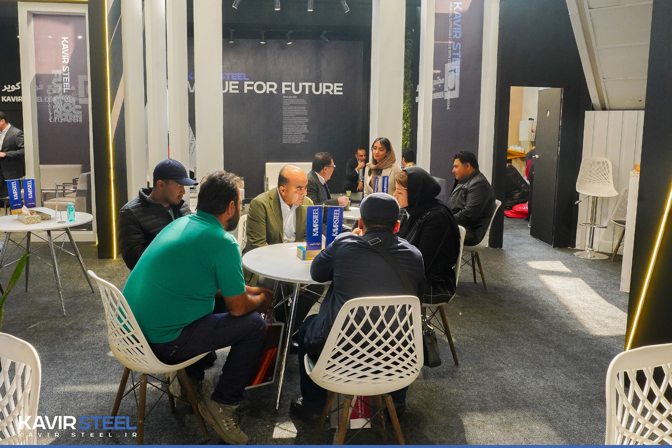آغاز به کار نمایشگاه متافو/ فولادکویر در بیست و دومین نمایشگاه فولاد و متالورژی تهران