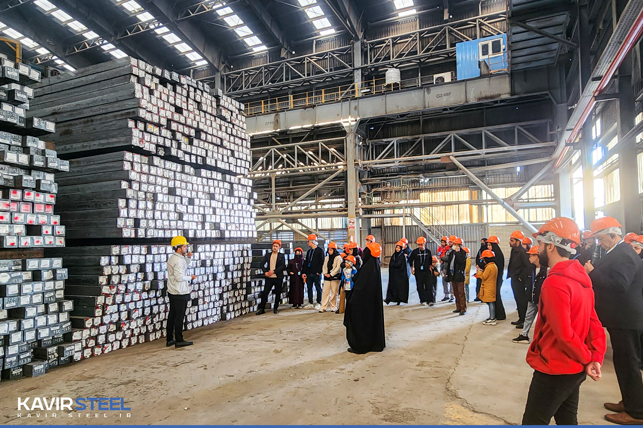 چهل و نهمین برنامه بازدید خانواده کارکنان فولاد کویر