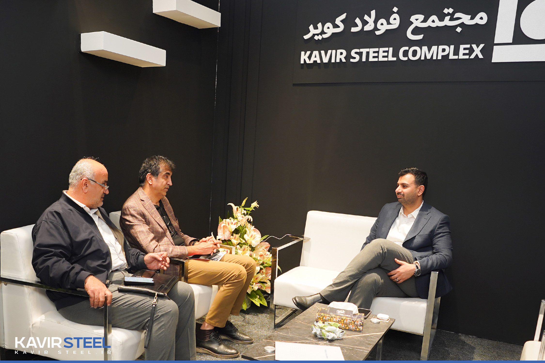 غرفه فولاد کویر در سومین روز از بیست و دومین نمایشگاه متافو تهران