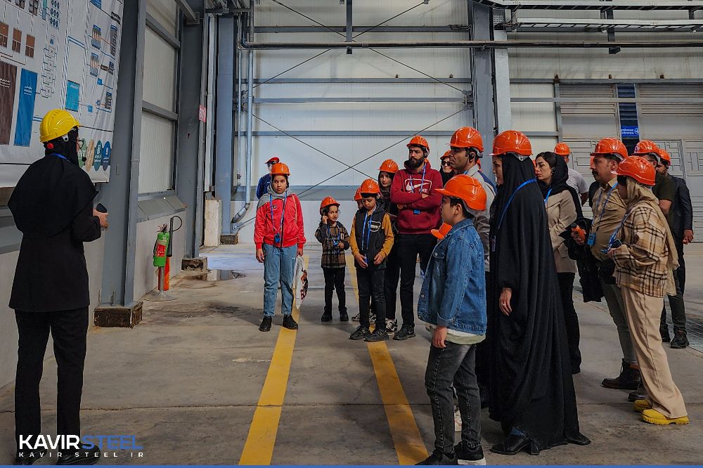 چهل و هشتمین برنامه بازدید خانواده کارکنان فولاد کویر