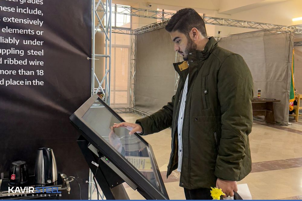 حضور فولاد کویر در نخستین نمایشگاه کار دانشگاه کاشان