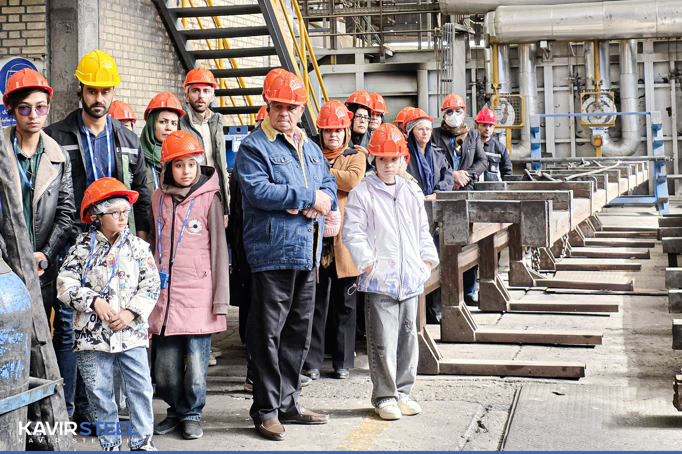 پنجاهمین برنامه بازدید خانواده کارکنان فولاد کویر