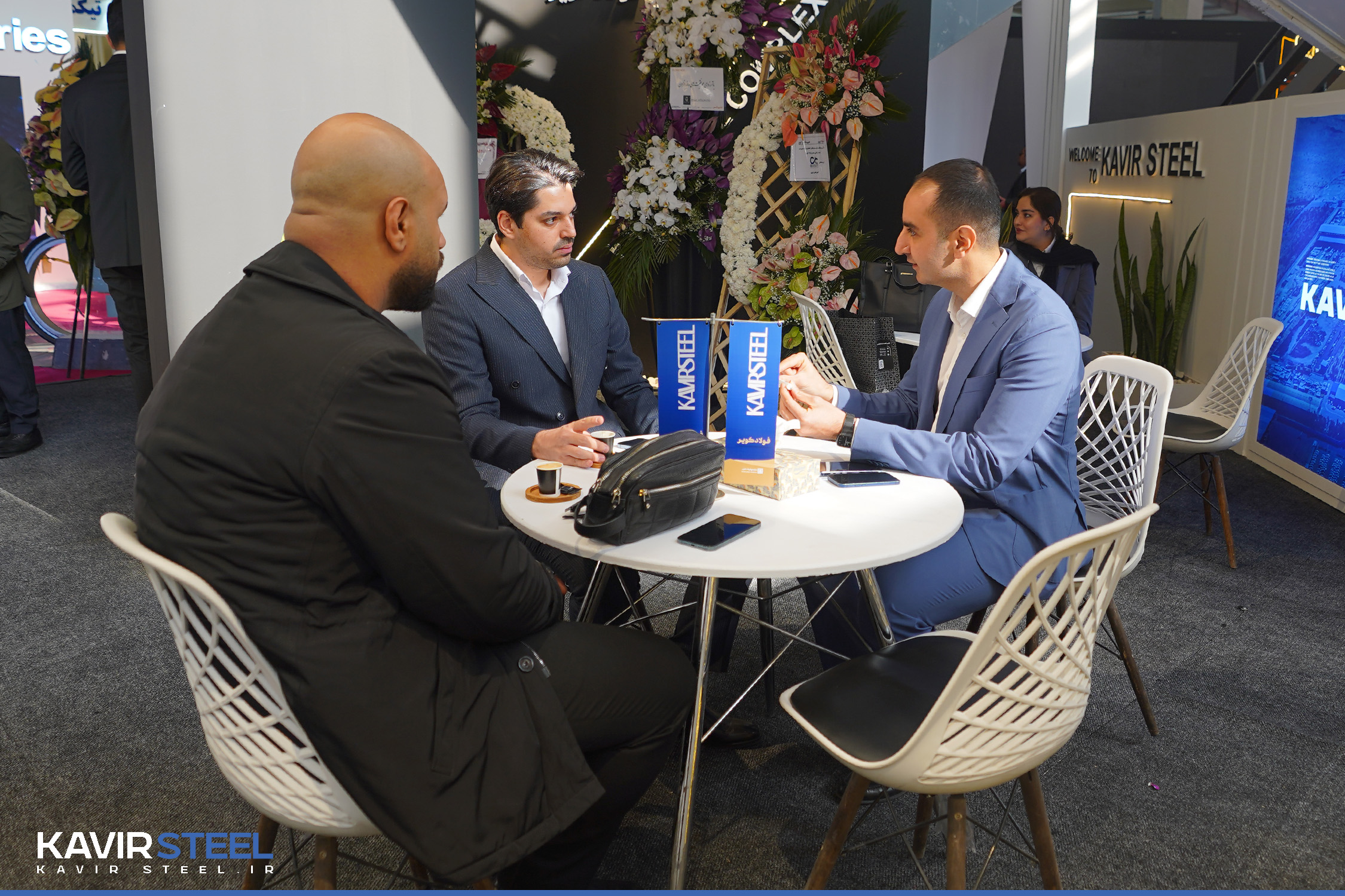 غرفه فولاد کویر در سومین روز از بیست و دومین نمایشگاه متافو تهران