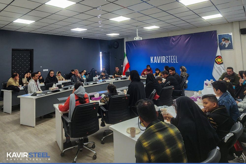 چهل و هشتمین برنامه بازدید خانواده کارکنان فولاد کویر