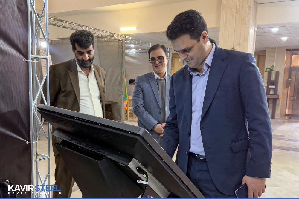 حضور فولاد کویر در نخستین نمایشگاه کار دانشگاه کاشان