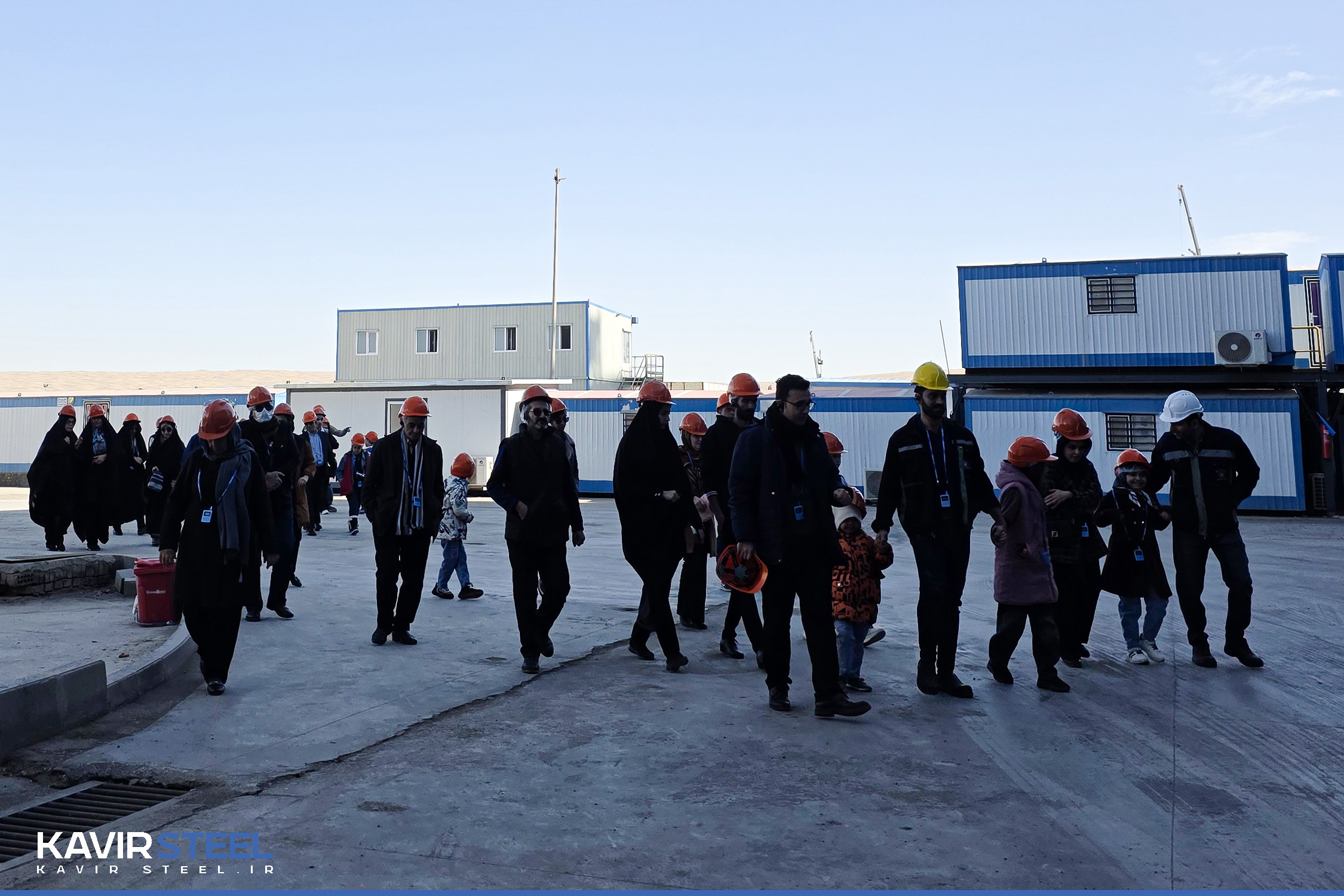 پنجاهمین برنامه بازدید خانواده کارکنان فولاد کویر