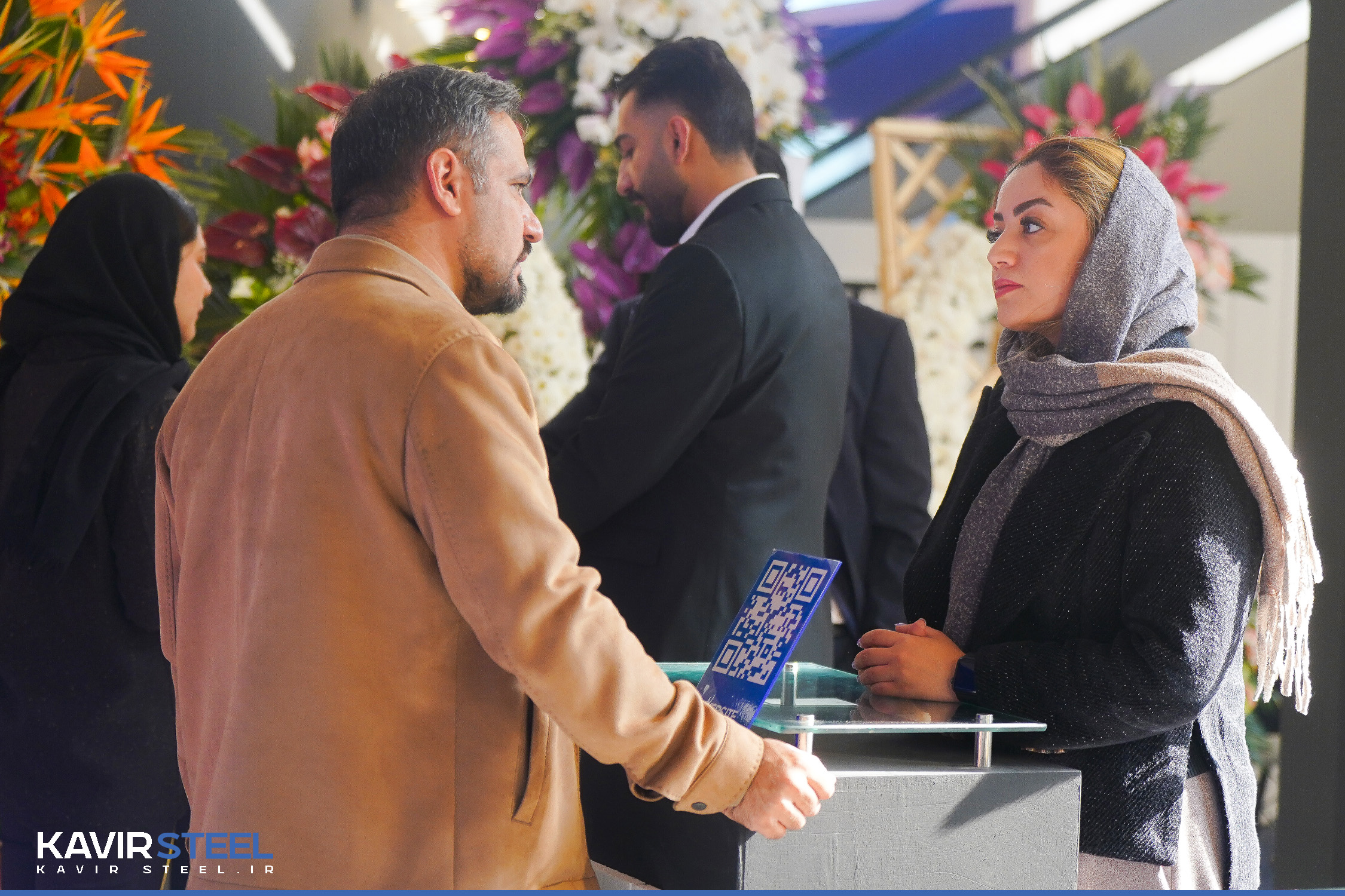 غرفه فولاد کویر در سومین روز از بیست و دومین نمایشگاه متافو تهران