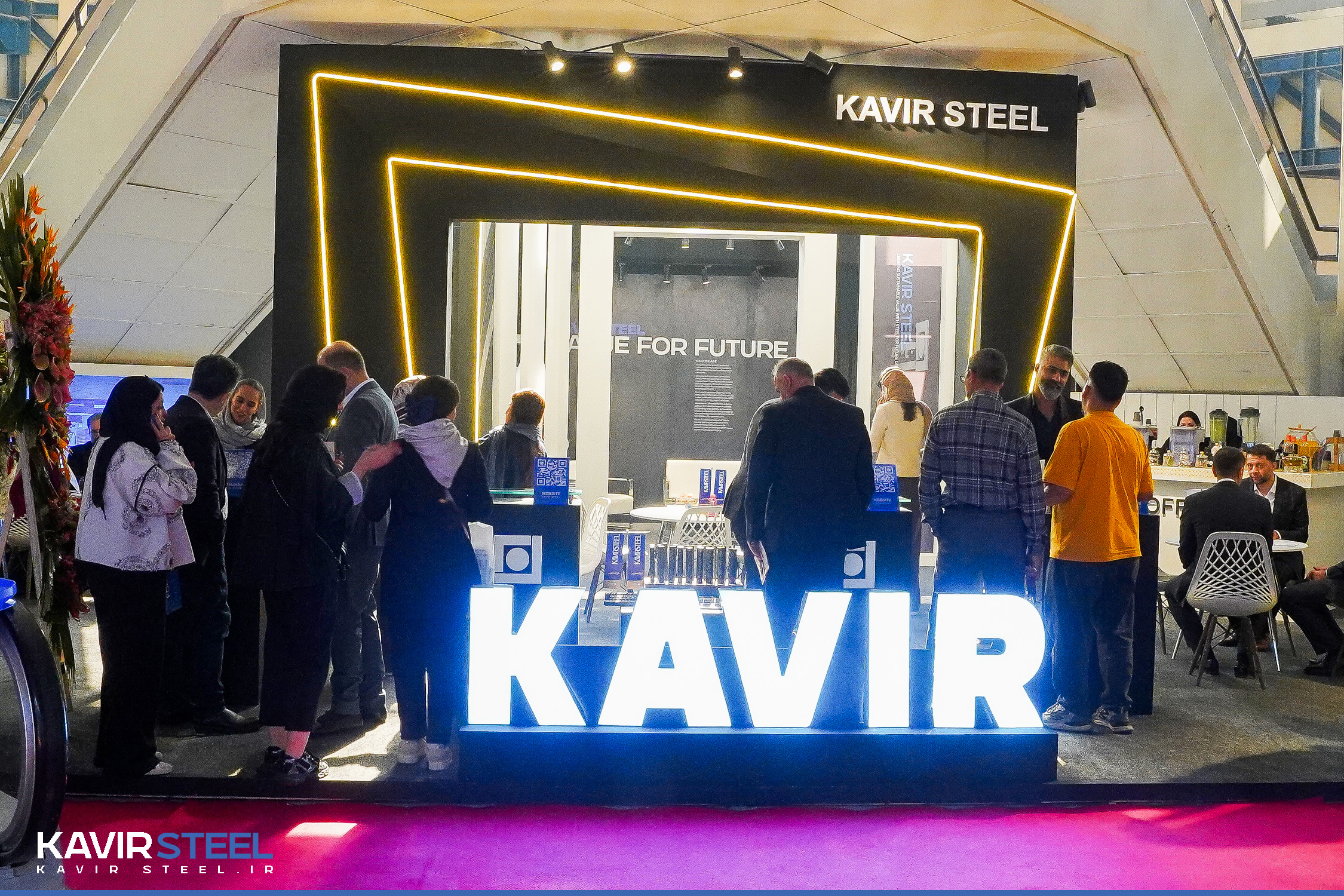 آغاز به کار نمایشگاه متافو/ فولادکویر در بیست و دومین نمایشگاه فولاد و متالورژی تهران