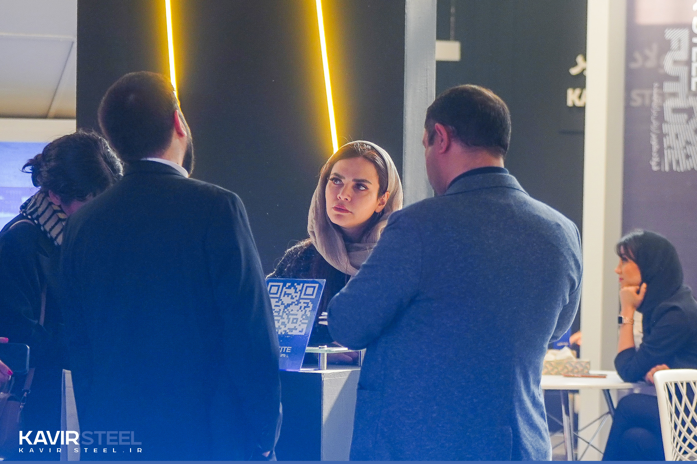 غرفه فولاد کویر در دومین روز از بیست و دومین نمایشگاه متافو تهران