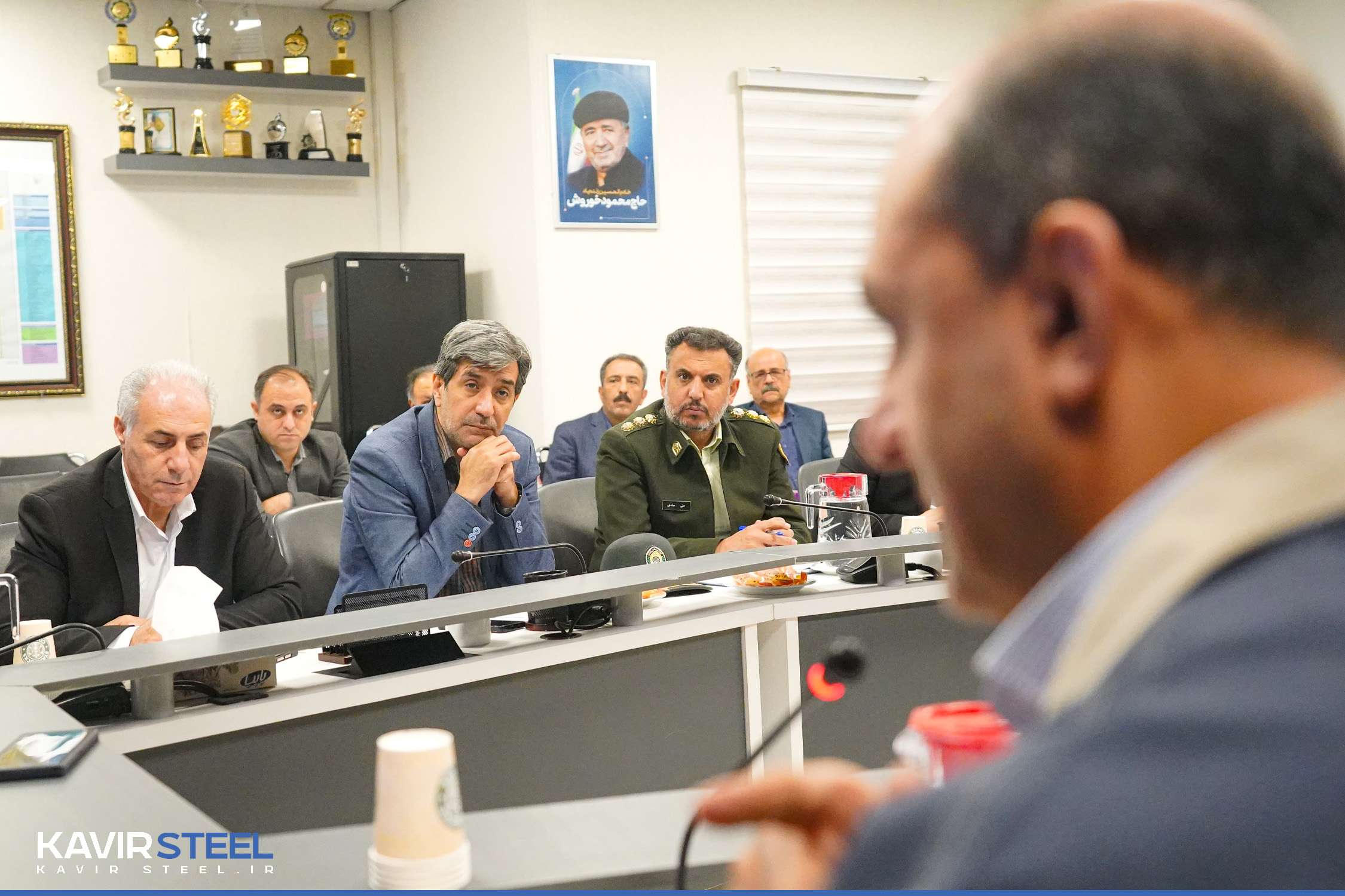 بازدید رئیس سازمان منابع طبیعی و آبخیزداری کشور از فولاد کویر