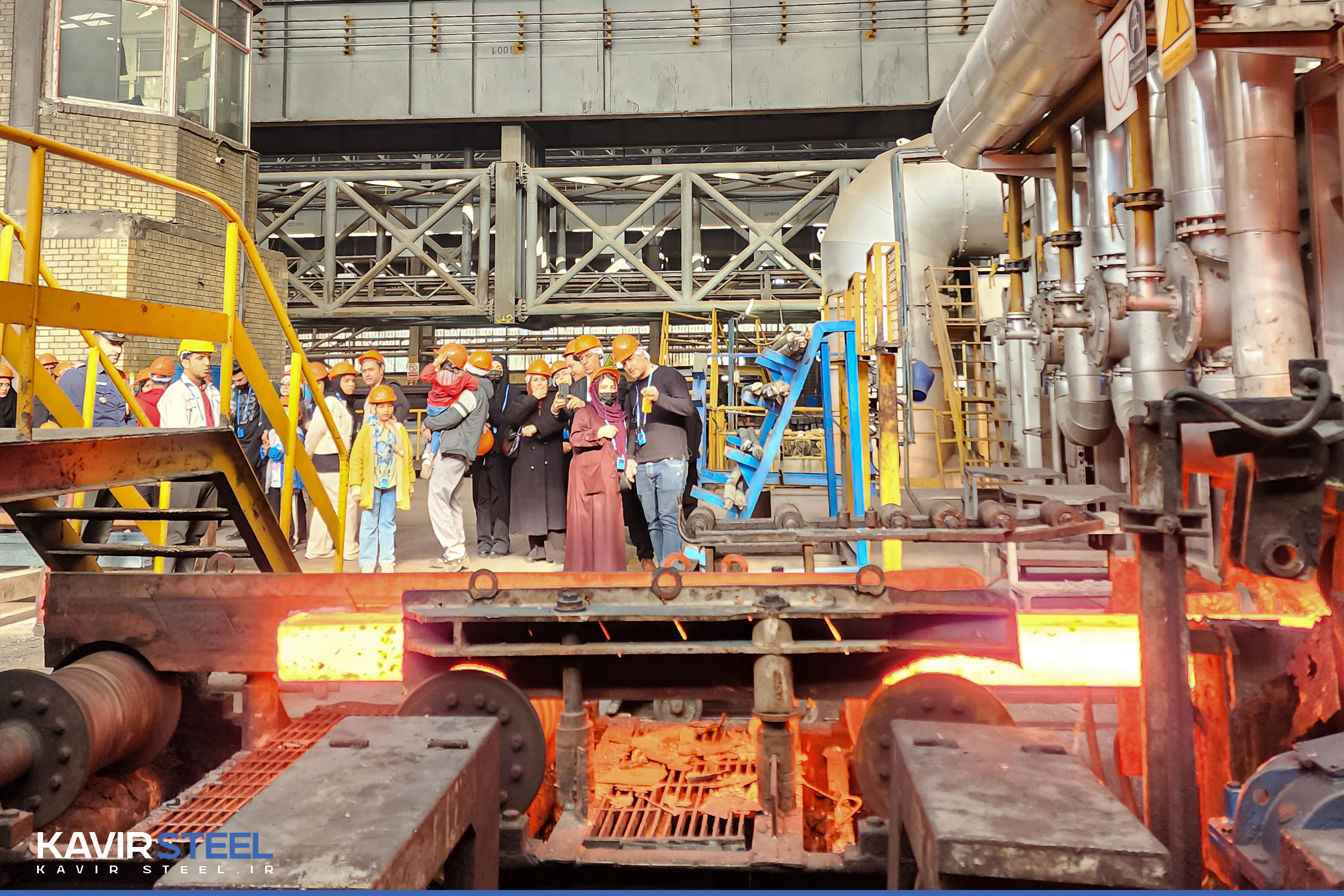 چهل و نهمین برنامه بازدید خانواده کارکنان فولاد کویر