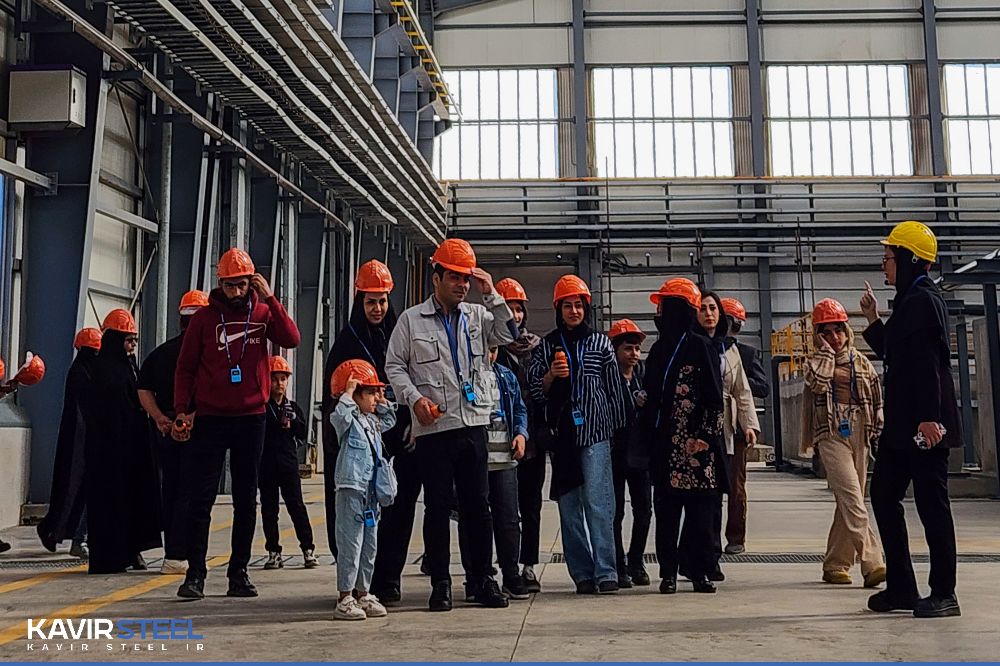 چهل و هشتمین برنامه بازدید خانواده کارکنان فولاد کویر