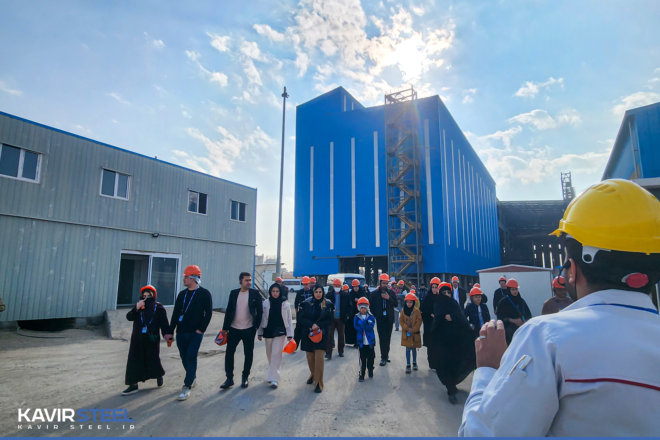 چهل و نهمین برنامه بازدید خانواده کارکنان فولاد کویر