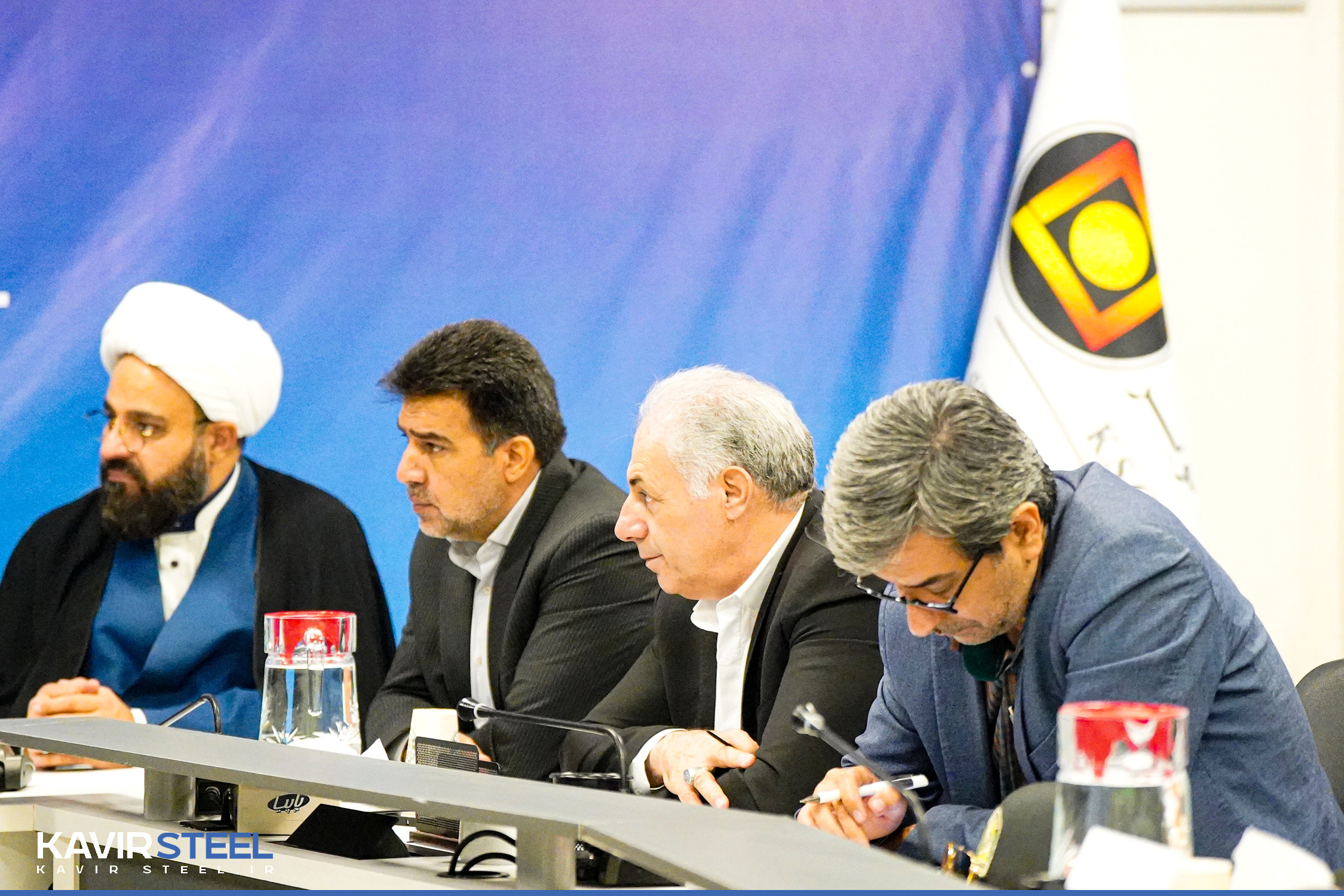 بازدید رئیس سازمان منابع طبیعی و آبخیزداری کشور از فولاد کویر