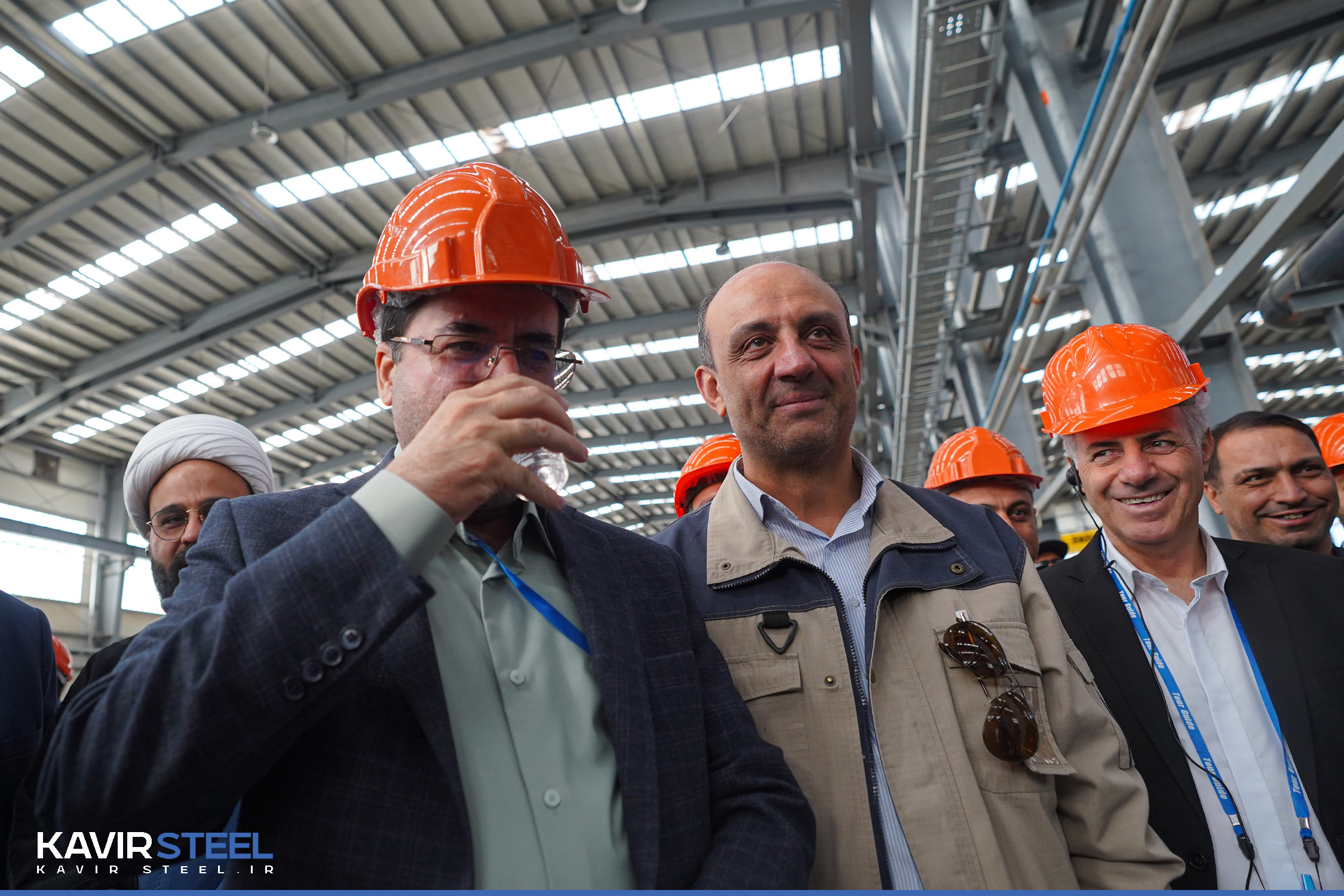 بازدید رئیس سازمان منابع طبیعی و آبخیزداری کشور از فولاد کویر