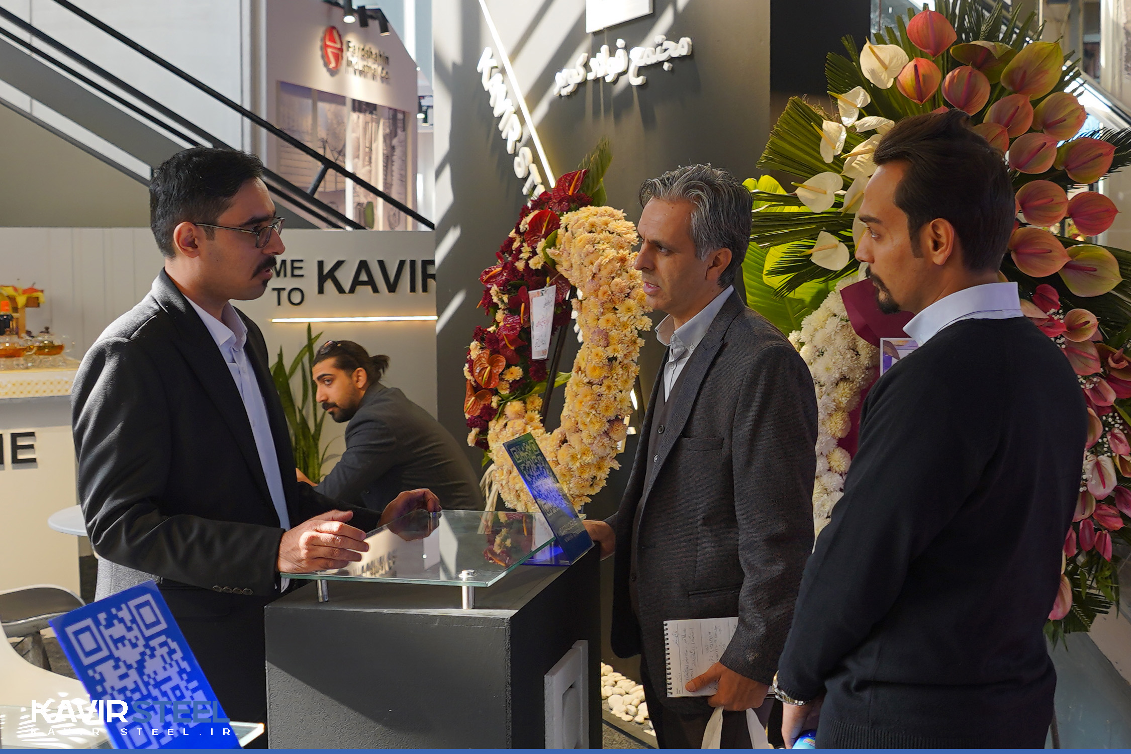 غرفه فولاد کویر در سومین روز از بیست و دومین نمایشگاه متافو تهران