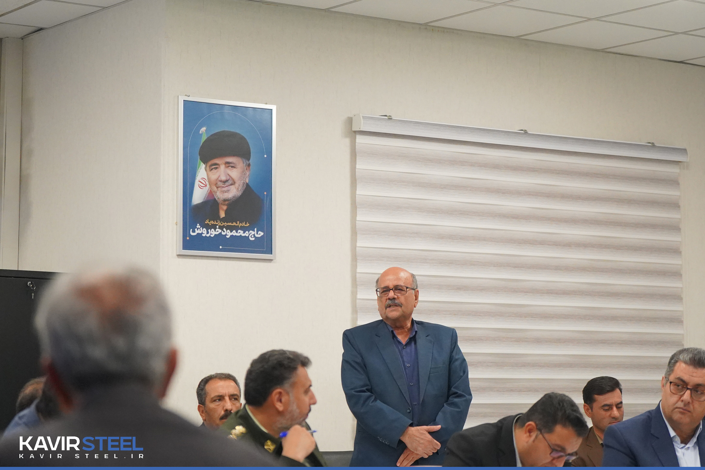 بازدید رئیس سازمان منابع طبیعی و آبخیزداری کشور از فولاد کویر